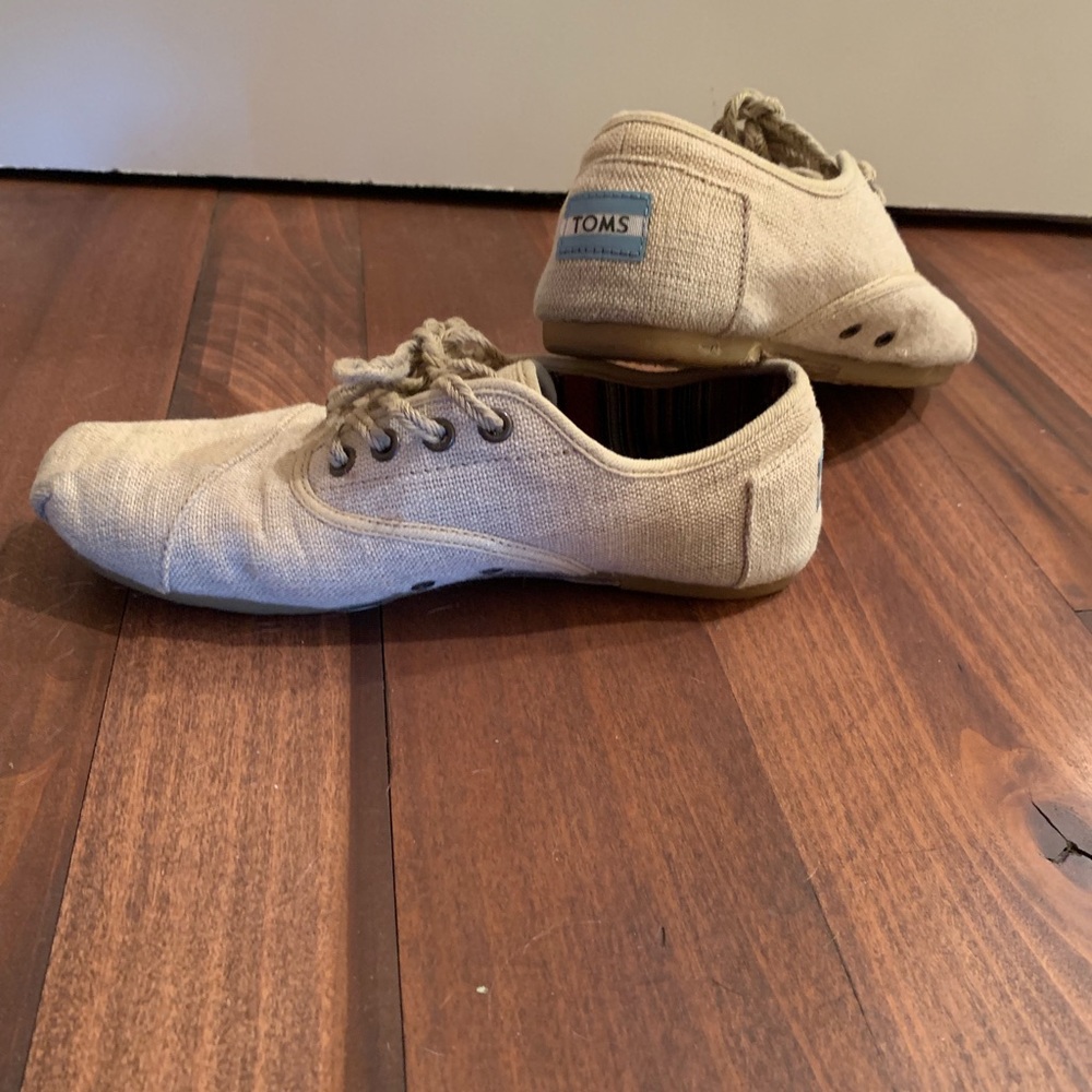TOMS Burlap Cordones